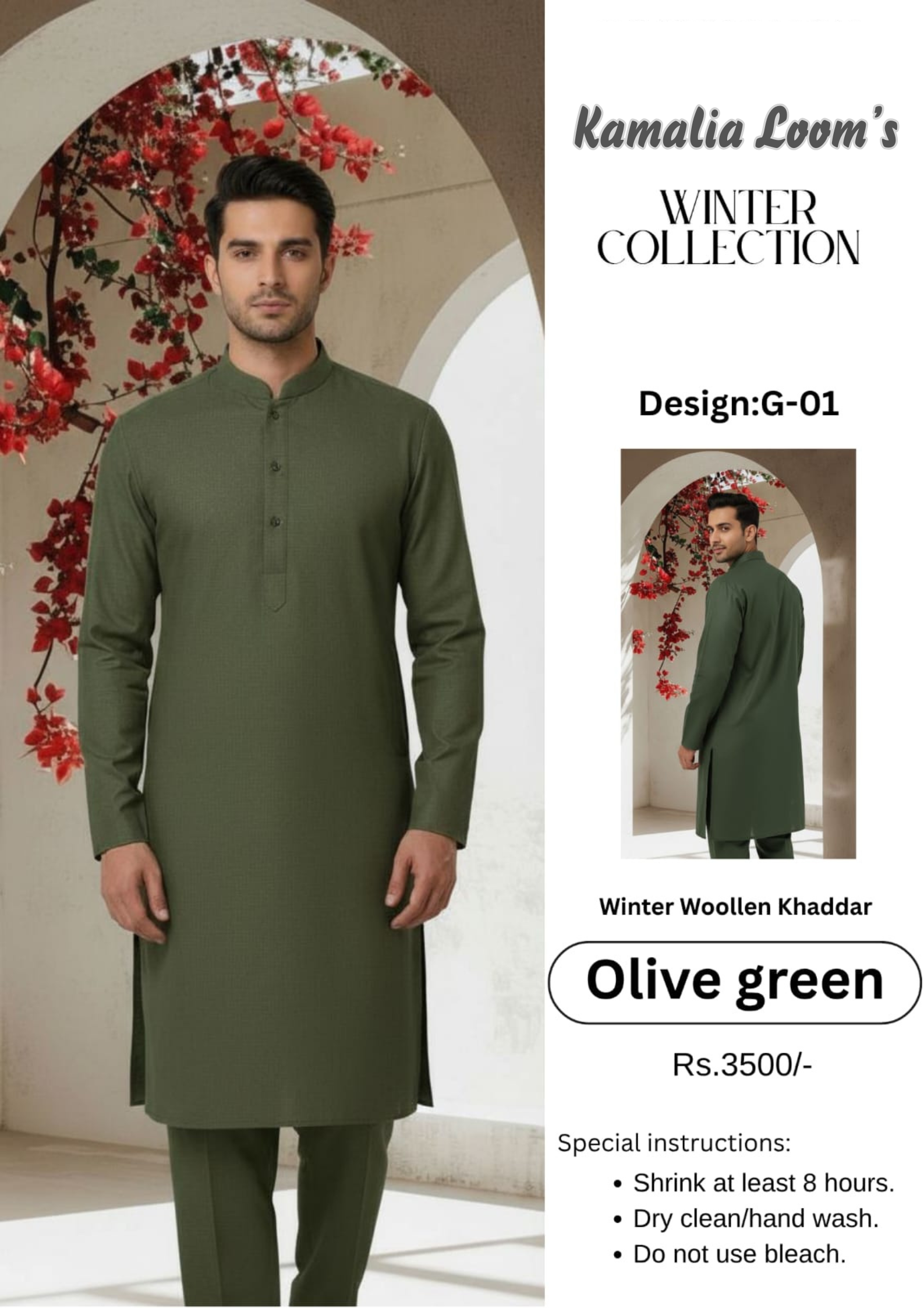 Kamalia Loom’s Winter Collection – Premium Woollen Khaddar