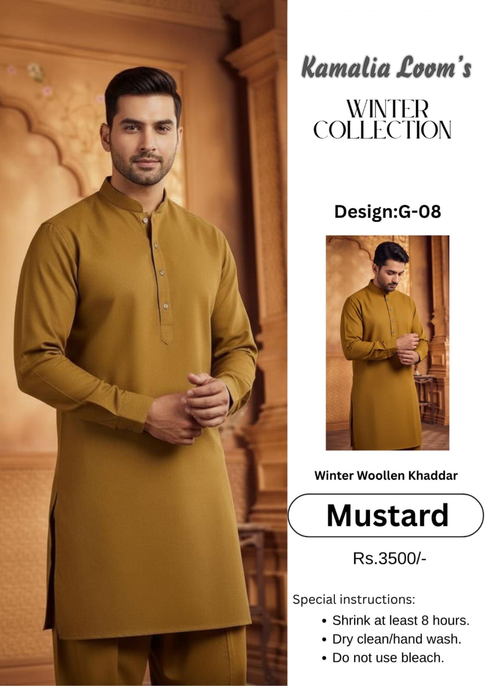 Kamalia Loom’s Winter Collection – Premium Woollen Khaddar