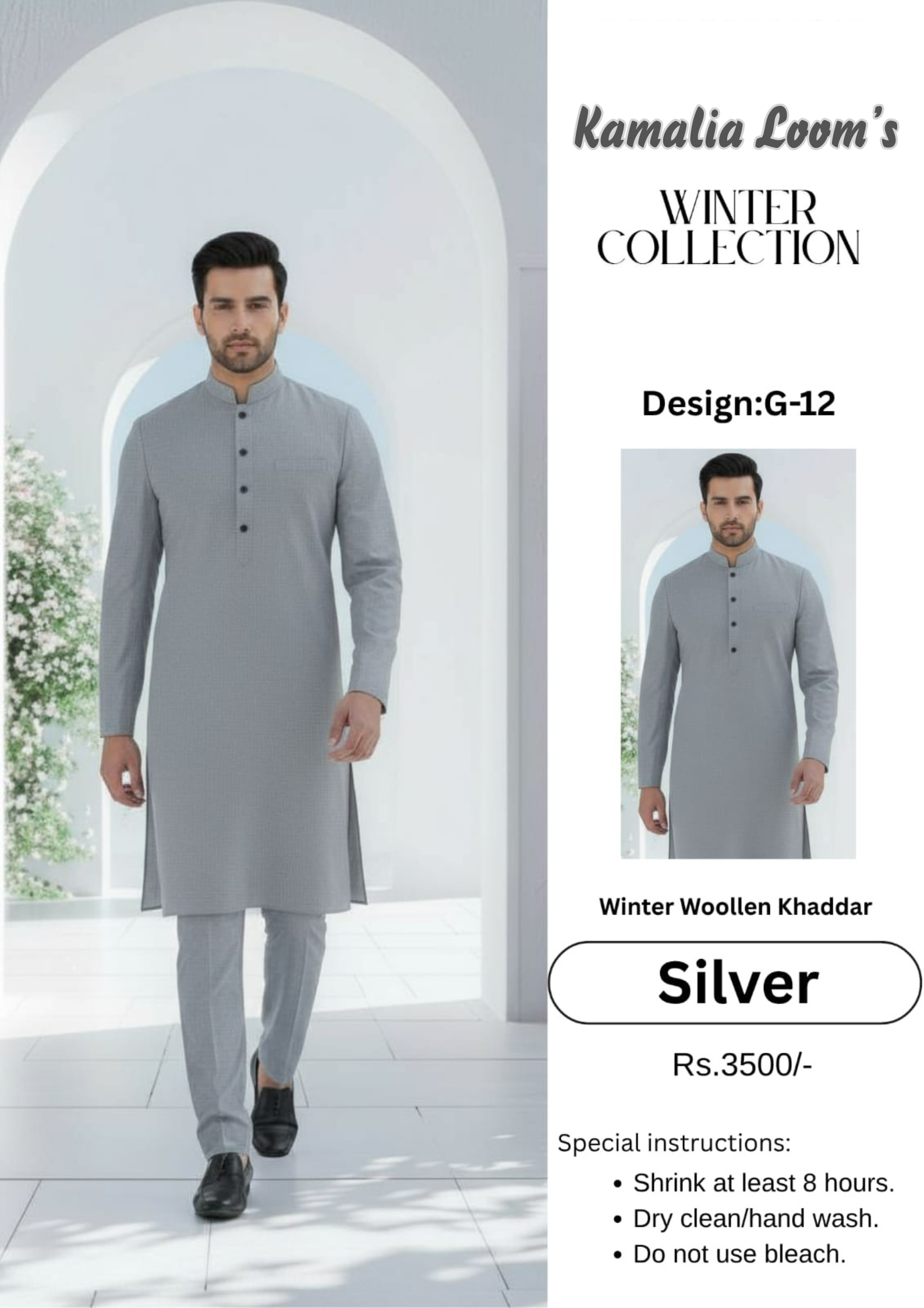 Kamalia Loom’s Winter Collection – Premium Woollen Khaddar